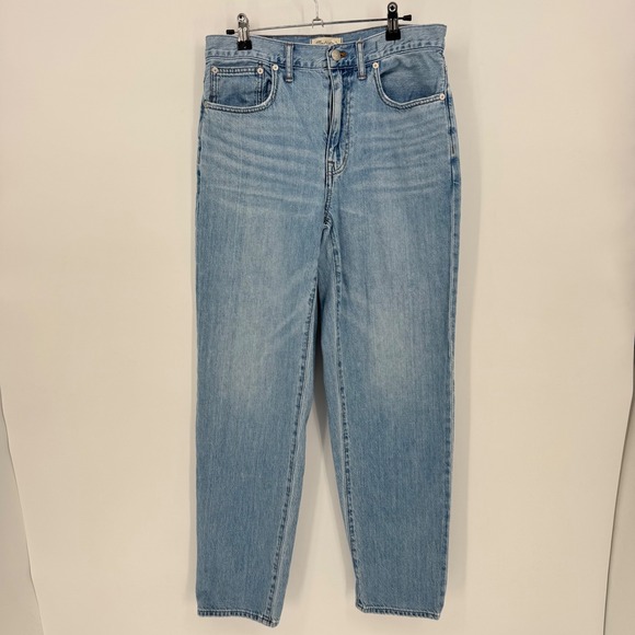 Madewell The Perfect Vintage Jeans High Rise Straight Leg Denim Size 27 - Picture 2 of 9